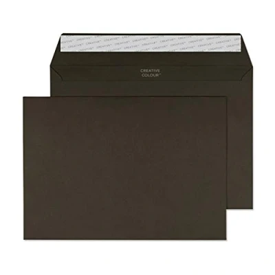 Imagen de Blake Creative Colour 45326 Sobres (C5, 162 x 229 mm, 120 g/m², cierre autoadhesivo, 25 unidades), color marrón