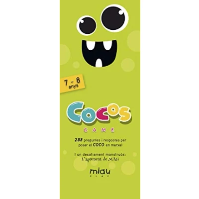 Imagen de Cocos game (7 8 años): 288 preguntes i respostes perposar el coco en marxa (MIAU PLAY CAT)
