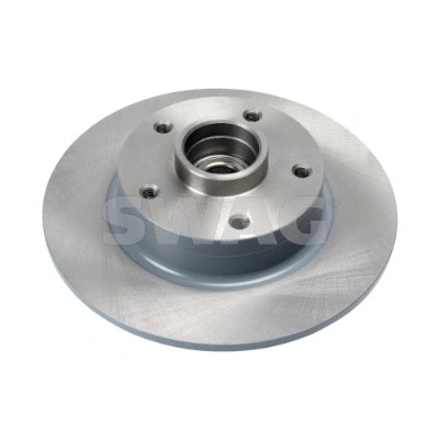 Imagen de SWAG 33 10 2922 Disco de freno Eje trasero 260 8 5 114 macizo aceitado con anillo sensor ABS RENAULT: Megane 4, IV Berlina