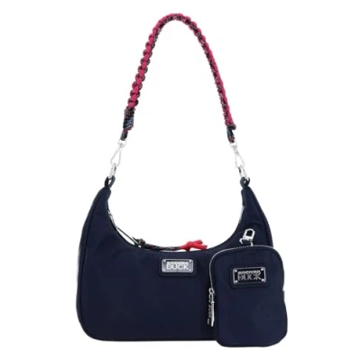 Imagen de Mandarina Duck STYLE P10MYT13, Bolso bandolera para Mujer, Azul (Dress Blue), 32.5x26x13.5 (L x H W)