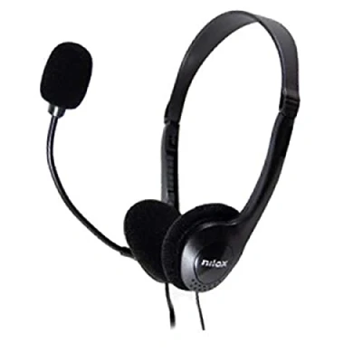 Imagen de Auriculares Con Micrófono Nilox Nxau0000002 Supraaurales Negro