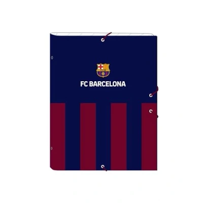 Imagen de F.C. BARCELONA Carpeta Folio Clasificadora, Ideal para Niños de Diferentes Edades, Cómoda y Versátil, Calidad Resistencia, 26x36.5 cm, Color Azul marino/granate