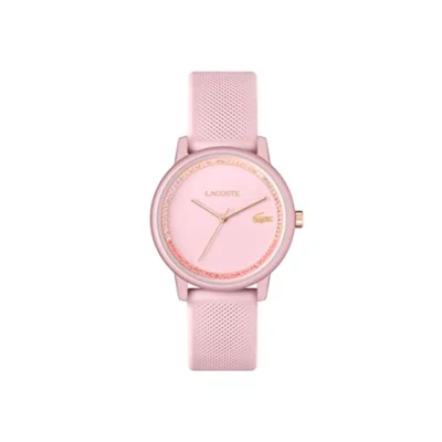 Imagen de Lacoste 3H, Blush Aluminum CASE, DIAL WITH Crystal SET DETAILS, BL Reloj, Mujer, Talla: One Size, Pink