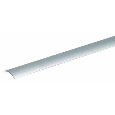 Imagen de Alberts 479602 Perfil de transición, Liso, autoadhesivo, Aluminio, anodizado plateado, 900 x 30 mm