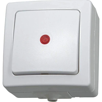 Imagen de Kopp 566302004 Interruptor estanco, color: blanco