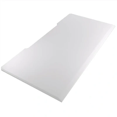 Imagen de Tablero 180x80, de Escritorio para Mesa Juego Oficina MDF Macizo (Blanco, 180x80x2,5 cm) Ultimate Setup