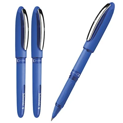 Imagen de Schneider Schreibgeräte One Hybrid C 03 Bolígrafo roller (punta cónica híbrida, 0,3 mm), color azul