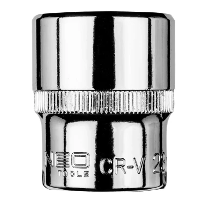 Imagen de NEO TOOLS 08 423 Piezas insertables de llave cubo 1/2 23 mm Acero cromo vanadio hexagonal