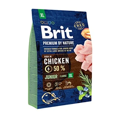 Imagen de Comida Seca para Perros VAFO PRAHA s.r.o. Brit Premium by Nature 3kg Junior XL