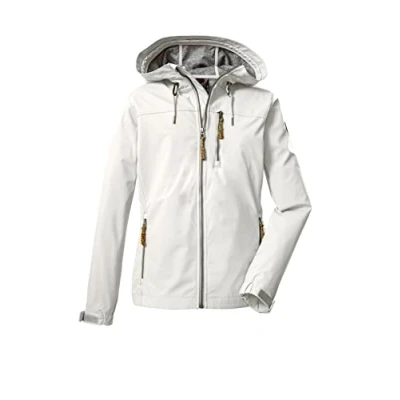 Imagen de G.I.G.A. DX Women&#039;s Chaqueta softshell/chaqueta outdoor con capucha GS 97 WMN SFTSHLL JCKT, broken white, 50, 38392 000
