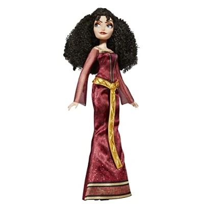 Imagen de Hasbro Disney Princess Villains, muñeca Maniquí Madre Gothel, Accesorios y Traje Desmontable, Juguete Villano, a Partir de 5 Años F4997 Multicolor