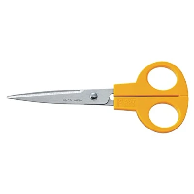 Imagen de Olfa 505301 Tijera Multiusos con Cuchillas dentadas de Acero Inoxidable 160 mm