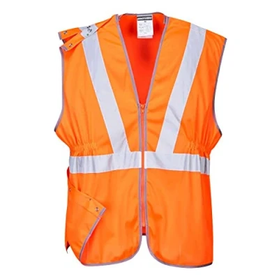 Imagen de Portwest Chaleco Largo De Alta Visibilidad Ris, Tamaño: 4XL, Color: Naranja, RT20ORR4XL