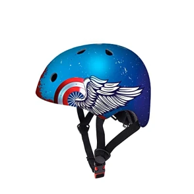 Imagen de DEQUBE Casco Infantil Ajustable para niños y niñas de 2 a 7 años Ultraligero Seguro Resistente Transpirable Diámetro 50 54cm. Diseño Alas (914D00022)