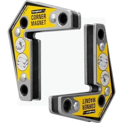 Imagen de Herramientas de mano fuerte mst327 esquina imanes, 2 unidades, 5,25 x 9,5