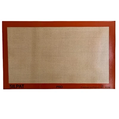 Imagen de Demarle 47680 53 Lámina de cocción Anti adherente para Horno, Multicolor (Naranja/Beige), Talla 58.5x38.5 cm