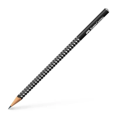 Imagen de Faber Castell 118299 Lápiz Grafito Sparkle Perlado Negro