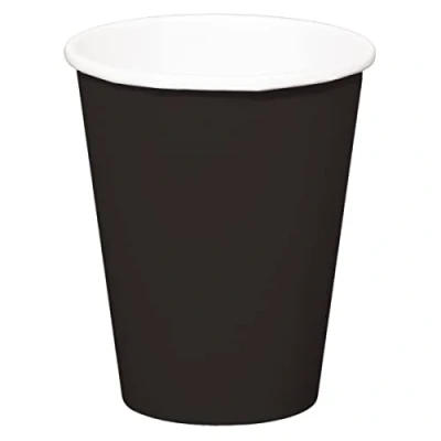 Imagen de Folat B.V Tazas Desechables De Color Negro, (50630)