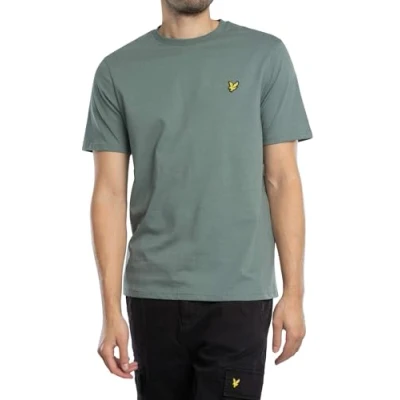 Imagen de Lyle &amp; Scott Plain Camiseta básica, Hombre, Talla: XXL, Green mercurial