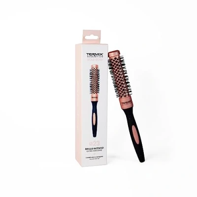 Imagen de Termix CEPILLO REDONDO Evolution Gold Rose Edición Limitada Diámetro Ø23 Diseñado para Dar Volumen Puntas Selladas Moldea Todo Tipo de Cabellos Peinado Duradero