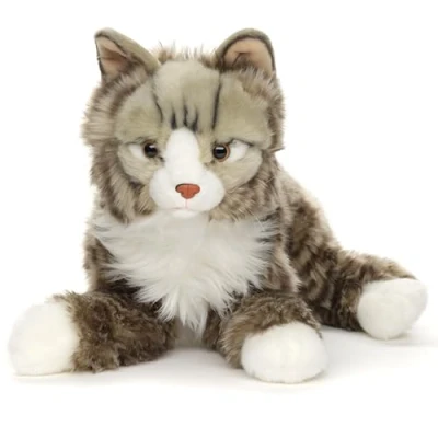 Imagen de Uni Toys Gato del Bosque Noruego 46 cm (Longitud) de Peluche