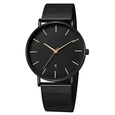 Imagen de MICGIGI Reloj de Pulsera analógico Cuarzo para Hombre Minimalista con Acero Inoxidable