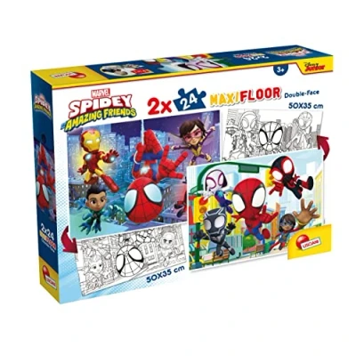 Imagen de Liscianigiochi Marvel Puzzle DF Maxi Floor 2X 24 Spidey