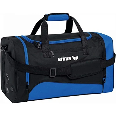 Imagen de erima Sporttasche Bolsa de deporte, 44 cm, 30 liters, Azul (New Royal/schwarz)