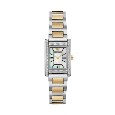 Imagen de Emporio Armani Reloj Analógico para Mujeres de Cuarzo con Correa en Acero Inoxidable AR11642