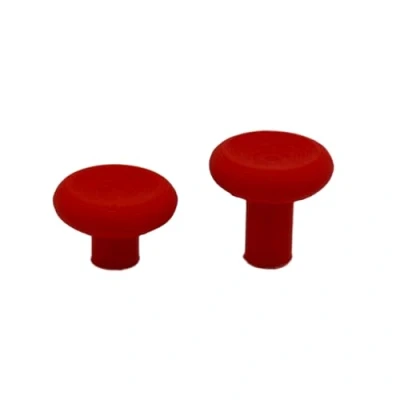 Imagen de Controlador Pulgar Grip Joystick Cap para Legion Go Juego Mango Repuesto Stick Grips Caps Cover Cubierta Analógico (Rojo)