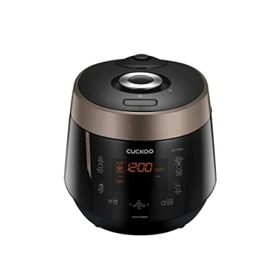 Imagen de CUCKOO CRP P1009S olla arrocera a presión de vapor programable, presión, cocción lenta acero inoxidable