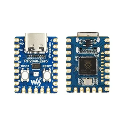 Imagen de IBest RP2040 Zero Mini Development Board Based on Raspberry Pi Microcontroller RP2040,High Performance Pico Like MCU Board,Low Cost, USB C Connector