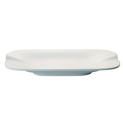 Imagen de Villeroy &amp; Boch Pasta Passion Plato para lasaña, Set de 2, 32,5 x 22,4 3,8 cm, Porcelana, Blanco, 2 piezas