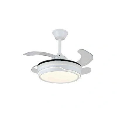 Imagen de Akunadecor Ventilador Dc Selina S Blanco Led Conectividad App Mando Distancia