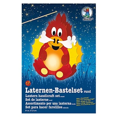 Imagen de URSUS Laternen Bastelset &quot;Feuerdrache&quot;