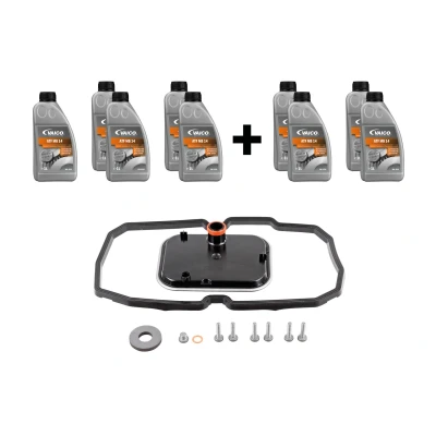 Imagen de VAICO V30 2255 XXL Kit piezas, cambio aceite caja automática Con accesorios, junta anular, cant. de para descarga