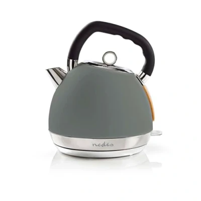 Imagen de Nedis Hervidora Electrica 1.8 L Suave al Tacto Gris