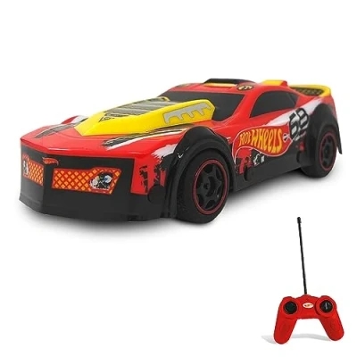 Imagen de HOT WHEELS R/C COCHE 1:24 DRIFT ROD CAR RC (MONDO TOYS 63255) , Modelos/colores Surtidos, 1 Unidad