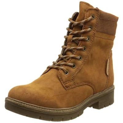 Imagen de Tamaris Mujer 1 26810 29, Botas Cortas al Tobillo, Cognac Nubuc, 39 EU