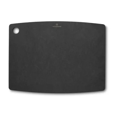 Imagen de Victorinox Tabla de Cortar para Cocina, Material Natural, Compuesto Papel, Carne, Pan, Queso, Apto lavavajillas, L (44.4 x 33 0.6), Negro