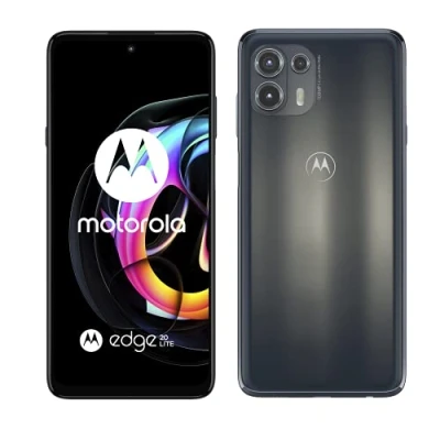 Imagen de Motorola Edge 20 Lite (Pantalla Full HDR+ OLED de 6,7 Pulgadas, MediaTek Dimensity 720, TurboPower, cámara 108 MP, batería 5000 mAh, Dual SIM, 128 GB, Android 11), Grafito eléctrico