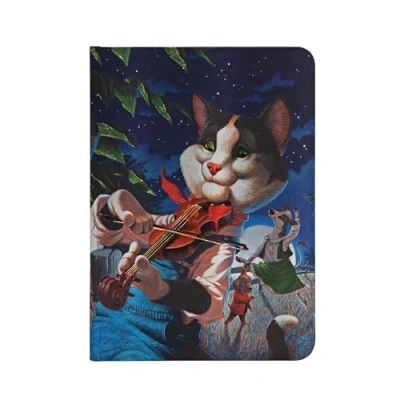 Imagen de MerryM, Cat and Fiddle, Midi, Lin (Merrymakers): Lined Midi