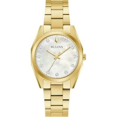 Imagen de Bulova Reloj Analógico para Mujer&#039;S de Cuarzo con Correa en Acero Inoxidable 97P172
