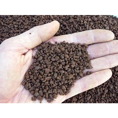 Imagen de Piedra volcánica roja, lava 3/5 mm (1 kg 1,1 lt)