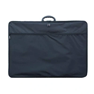 Imagen de ARTWAY Funda portafolio de Transporte Hombro y Correas internas Carpeta Arte Grande con Bolsillos internos externos, Negro, A1