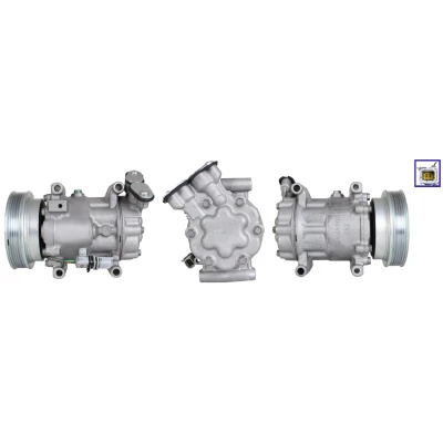 Imagen de LUCAS ACP01293 Compresor de Aire Acondicionado PAG 46 YF R 134 a, 1234yf con juntas RENAULT: Kangoo II Express