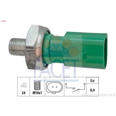 Imagen de Interruptor de presión aceite FACET 7.0204