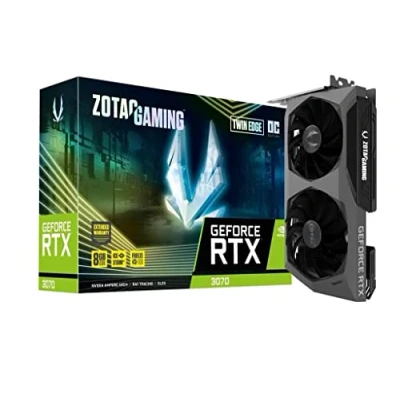 Imagen de Zotac Gaming GEFORCE RTX 3070 Twin Edge OC LHR, Gris