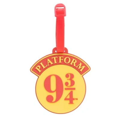 Imagen de Etiquetas maleta viaje Harry potter Anden 9 3/4 Viajes accesorios : regalos Identificadores colgantes poner nombre merchandising