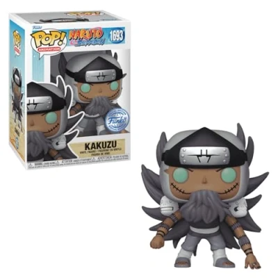 Imagen de Funko Pop! Naruto: Shippuden Kakuzu (Earth Grudge) Figura de vinilo, aprox. 4 pulgadas, negro/verde